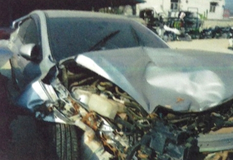 ขายซาก Mazda3 1.6 ตัว4ประตู ปี13 สีเทา ทะเบียนลอยไม่หยุด รถโดนแค่หน้า ประตูสวย4บานเลย