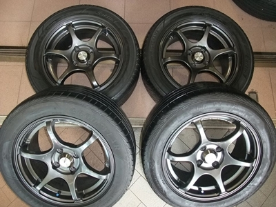 ล้อ RG-3 ขอบ15 กว้าง6.5 พร้อมยาง 195/55/15