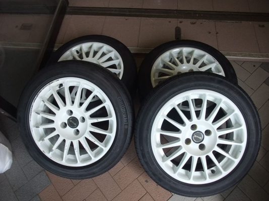 ล้อขอบ16 4รู100 พร้อมยาง195/50/16