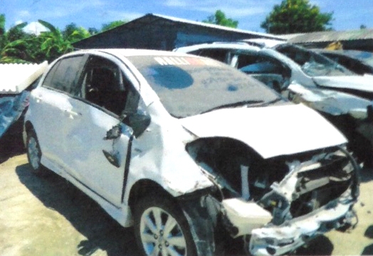 ขายซาก YARIS ปี13 ผ่านประกัน โอนลอย ไม่จอด เครื่องเกียร์ตามรูป