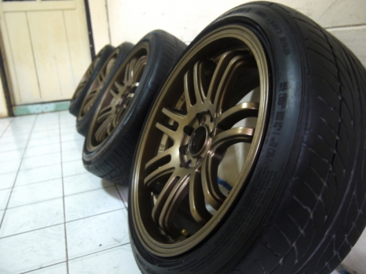 ล้อ re30 ขอบ 17 กว้าง 7.5 4 รู 100 และ 114