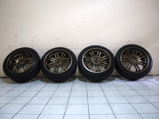 ล้อ re30 ขอบ 17 กว้าง 7.5 4 รู 100 และ 114