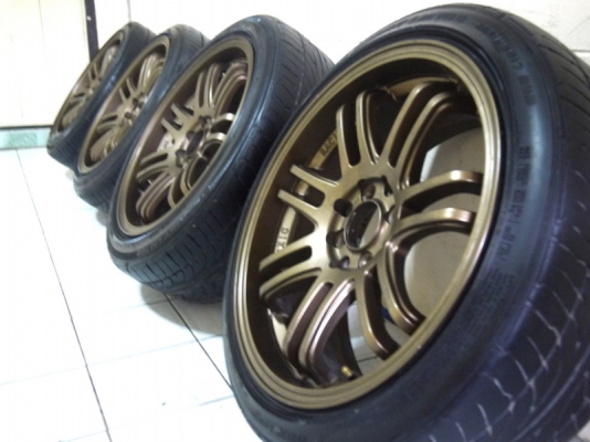 ล้อ re30 ขอบ 17 กว้าง 7.5 4 รู 100 และ 114