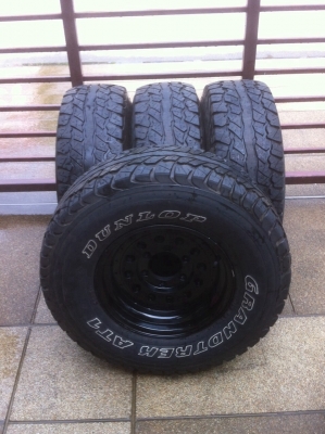 ขายยาง dunlop at 31 made in japan สภาพดี 4500 บาท