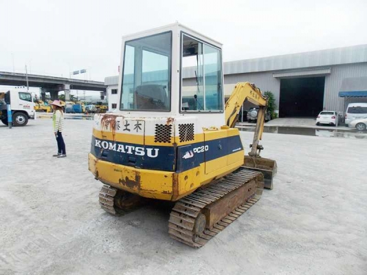 SALE__แบคโฮ KOMATSU PC20-6 เก่านอกญี่ปุ่นแท้ สวยสภาพดี พร้อมใช้งาน