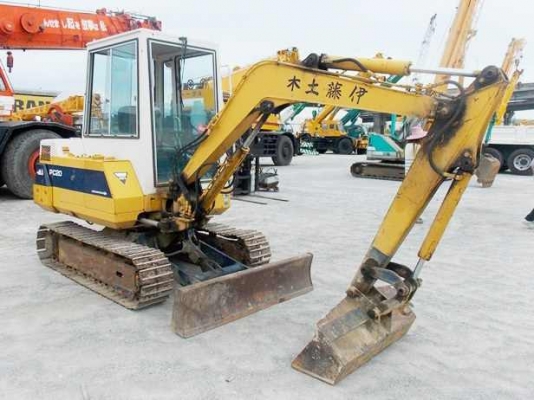 SALE__แบคโฮ KOMATSU PC20-6 เก่านอกญี่ปุ่นแท้ สวยสภาพดี พร้อมใช้งาน