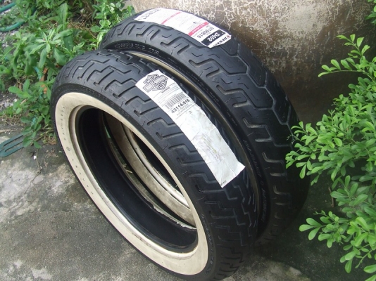 ยาง ชอบเปอร์ ฮาเล่ย์ หน้า หลัง ขอบ 16 สภาพสวยถูก!!!