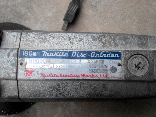 ขาย หินเจียร Makita model 9007 พร้อมใช้งาน 2200 ขาย หินเจียร Makita model 9007 พร้อมใช้งาน 2200