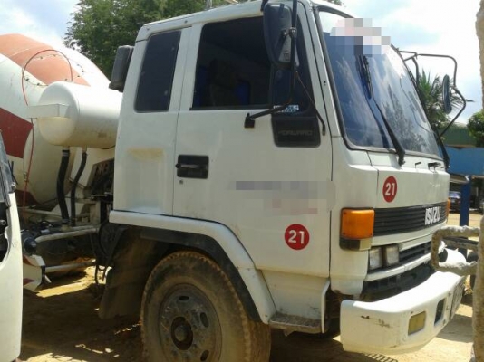 รถ6ล้อ ISUZU 165แรงม้า โม่ 3.5 คิว สภาพพร้อมใช้งาน เครื่องแรงดี นิ่ม.. เล่มพร้อม สอบถาม 087-2976734