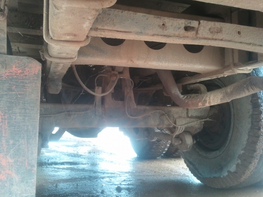 F17สิบล้อเพลาเดียวเครื่องEH700 168แรง