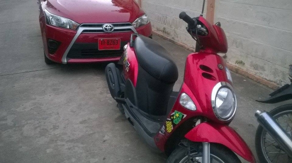 รถยามาฮ่า FEORE หัวฉีด เครื่องเงียบ ปี55 สภาพใช้งานปกติ