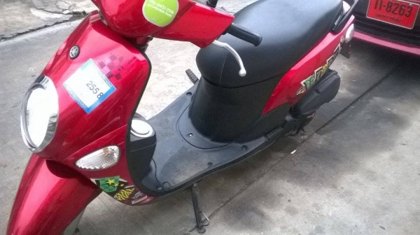 รถยามาฮ่า FEORE หัวฉีด เครื่องเงียบ ปี55 สภาพใช้งานปกติ