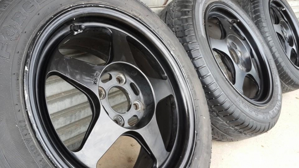 Spoon งานโรต้า ขอบ 15 4รู100 พร้อมยางปี12