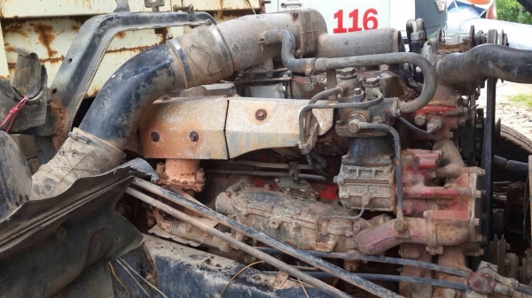 ขายรถบรรทุกสิบล้อดัมพ์ HINO 3m เครื่องเดิม 240 แรง เกียร์เดิม ปี 38 ทะเบียนพร้อม