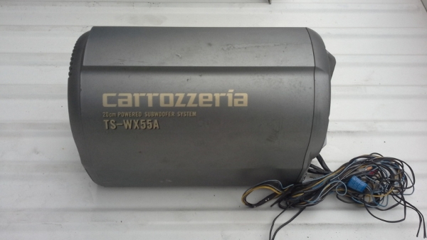 Subwoofer Pioneer Carozzeria รุ่น TS-WX55A แอมป์ในตัว 100W