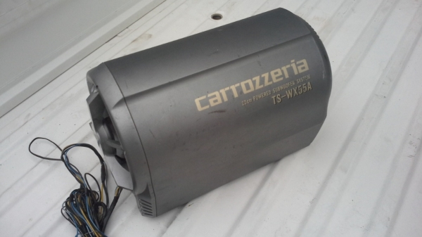 Subwoofer Pioneer Carozzeria รุ่น TS-WX55A แอมป์ในตัว 100W Subwoofer Pioneer Carozzeria รุ่น TS-WX55A แอมป์ในตัว 100W