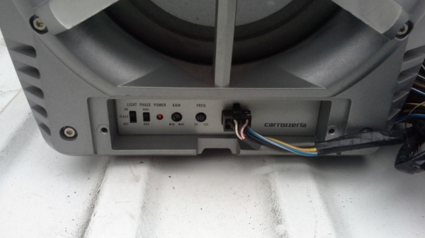 Subwoofer Pioneer Carozzeria รุ่น TS-WX55A แอมป์ในตัว 100W Subwoofer Pioneer Carozzeria รุ่น TS-WX55A แอมป์ในตัว 100W