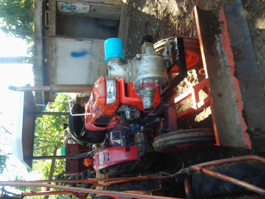 ขายคูโบต้าKRT140พร้อมอุปกรครบ ผาย3ดันหน้าคาดล้อเหล็กเทนเลอร์