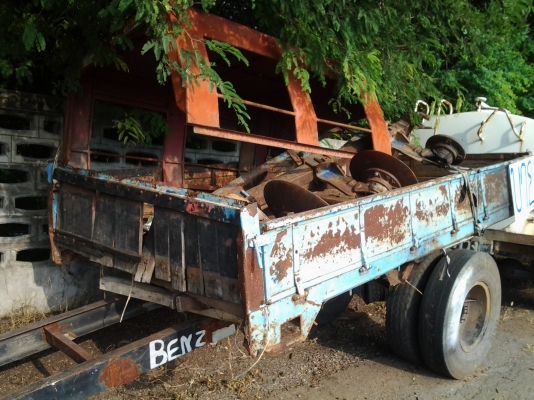 ขายเทอเลอร์4ล้อเพลา10ล้อยาว5เมตรพร้อมกะบะเหล็หน้า5