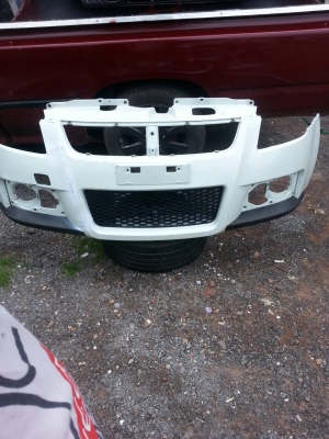 กันชนหลังตัวแต่ง SUZUKI Swift2012