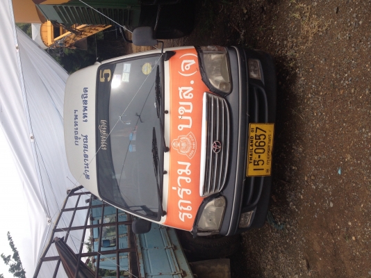 ขายรถตู้โดยสาร Toyota Commuter ขาย 200,000 บาท ราคาต่อรองได้ครับ