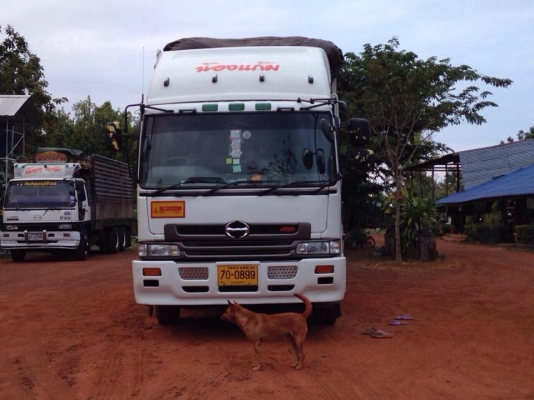 ขายรถสิบล้อ hino โปรเฟีย320 แรง มีสโลกลาง คอกเกษตร รถพร้อมใช้งาน ราคาต่อรองได้