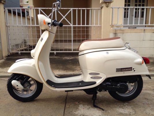 Honda Giorno 50cc สีงาช้าง ประกอบใหม่คับ พร้อมส่ง!