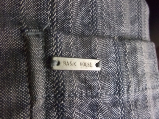 เสื้อสูทผู้ชาย BASIC HOUSE สีเทาดำ