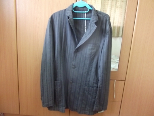 เสื้อสูทผู้ชาย BASIC HOUSE สีเทาดำ