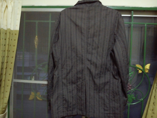 เสื้อสูทผู้ชาย BASIC HOUSE สีเทาดำ