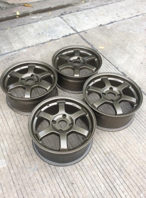 ขายล้อ TE37 ขอบ16  4/114  กว้าง7 สวยๆครับ