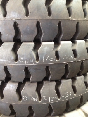 ยางรถเครน12.00-24 18PR  รถยกตู้ หรือรถบรรทุก งานเหมือง รถตัก