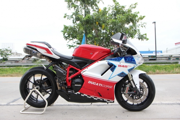 <จัดไฟแนนท์ได้>สด-ผ่อน ขาย DUCATI 848 EVO รุ่นปี 2012