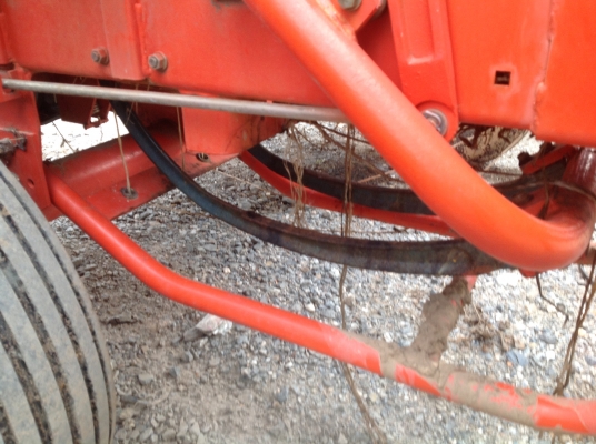 ขายเครื่องอัดฟางมือสอง ของ KUBOTA HB130 PLUS