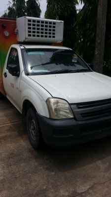 ขายอีซูซุดีแมกซ์พร้อมตู้ห้องเย็นปี 2002=2004 มี 18 คันราคาคันละ 135,000 บาทหกล้อ 2 คันราคาคันละ 420.000 กับ380,000 บาท