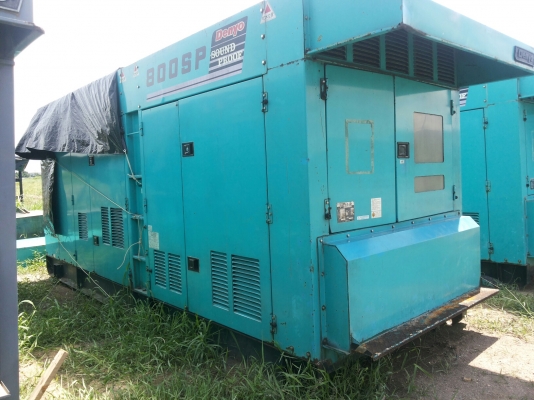 เครื่องปั่นไฟมือสอง ขนาด 800 kva DCA-800SPK โทร 083 081 2889 ฟ้า