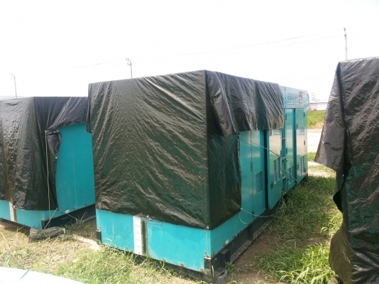 เครื่องปั่นไฟมือสอง ขนาด 800 kva DCA-800SPK โทร 083 081 2889 ฟ้า