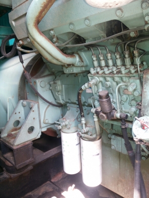 เครื่องปั่นไฟมือสอง ขนาด 800 kva DCA-800SPK โทร 083 081 2889 ฟ้า