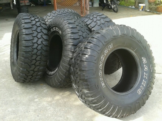 ขายยาง Mud 33R15 ห้าเส้น สภาพพร้อมใช้