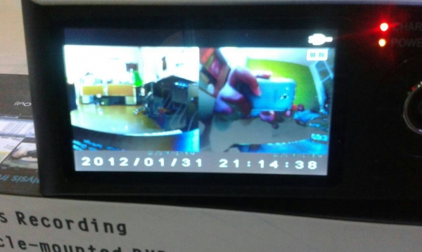 กล้องติดรถยนต์2เลน มีจีพีเอส