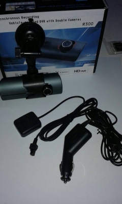 กล้องติดรถยนต์2เลน มีจีพีเอส