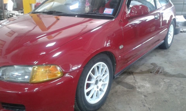 ขาย ฮอนด้าเตารีด 3 ประตู ปี 1993 เครื่องเดิมๆ เกียรออโต้ เครื่องแห้ง ๆ วิ่งนิ่ง ๆ