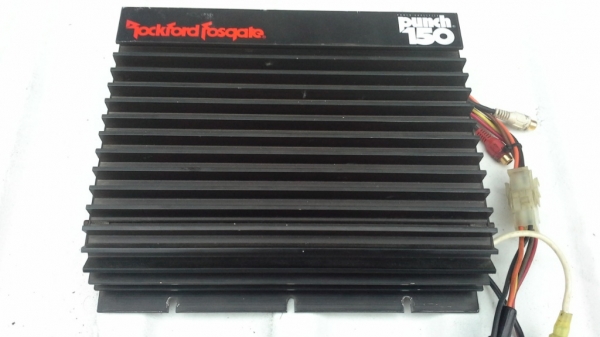 แอมป์แบบ 2 แชแนล Rockford Fosgate The Punch150 แอมป์แบบ 2 แชแนล Rockford Fosgate The Punch150