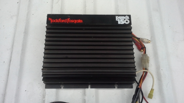 แอมป์แบบ 2 แชแนล Rockford Fosgate The Punch150