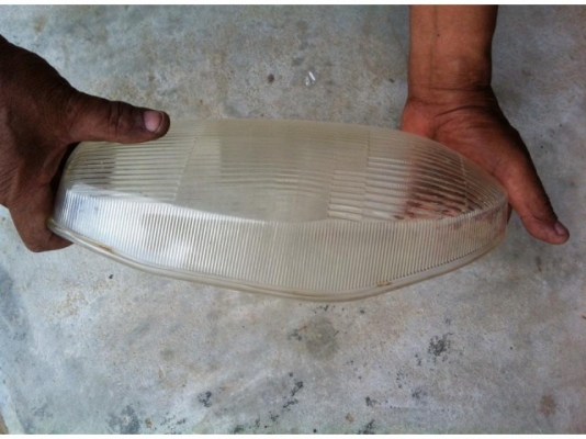 เลนส์ไฟหน้าเบ้นซ์280 W108 แก้ว bossแท้