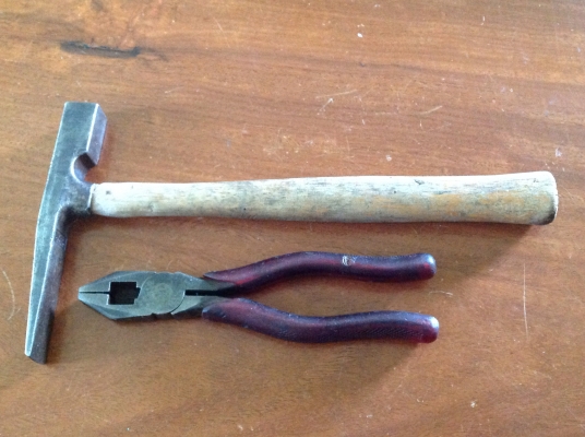 ขายค้อน หงอนสิ่ว 2 in 1 Vintage พร้อมคีมตัดเอนกประสงค์