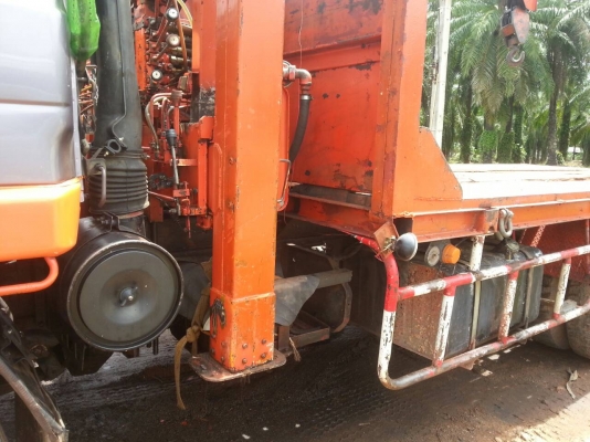 10ล้อเพลาเดียว180แรง ติดเครนTADANO 5 ตัน5ปลอก..รถสวยพร้อมใช้...ขายสดหรือ...ดาวน์