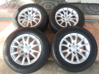 ขายล้อแม็กMitsubishi Pajero 17 พร้อมยาง 4 ล้อ