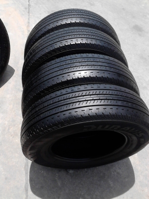 195R15C BRIDGE STONE DURAVIS R611  ปี 2012  ชุด 4 เส้น TEL.081-427-3941