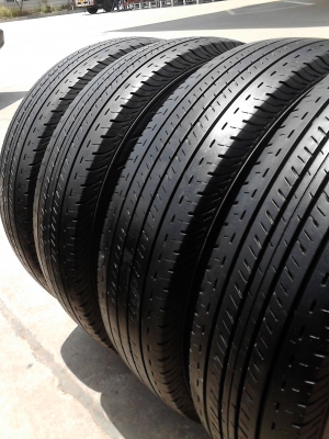 195R15C BRIDGE STONE DURAVIS R611  ปี 2012  ชุด 4 เส้น TEL.081-427-3941